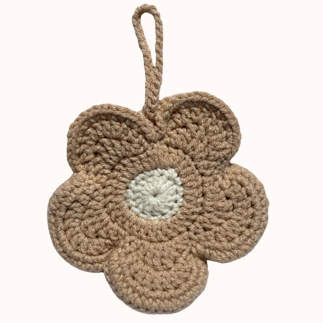 Flower Pouch Bag Charm