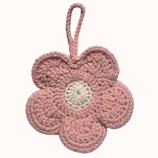 Flower Pouch Bag Charm