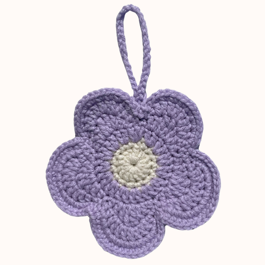 Flower Pouch Bag Charm